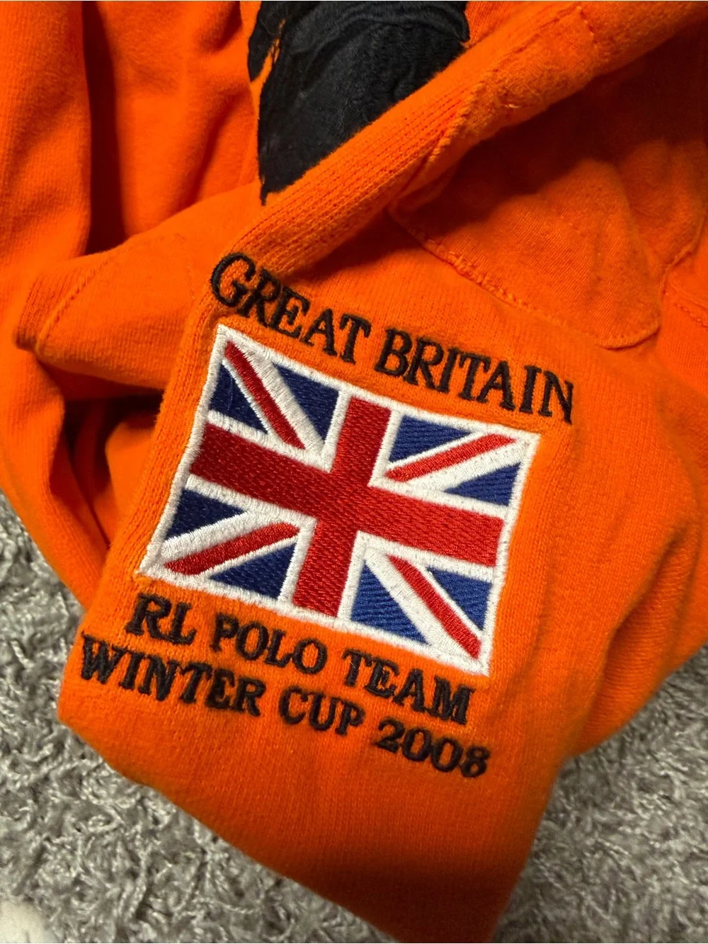2008 Polo Ralph Lauren Rugby Polo Mercer Club Polo Team Winter Cup